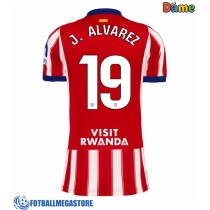 Fotballdrakt Dame Atletico Madrid Julian Alvarez #19 Hjemmedrakt 2026-27 Kortermet